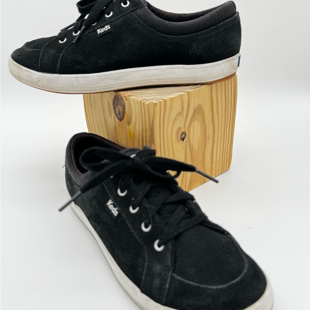 Keds Women's Black Suede Sneakers